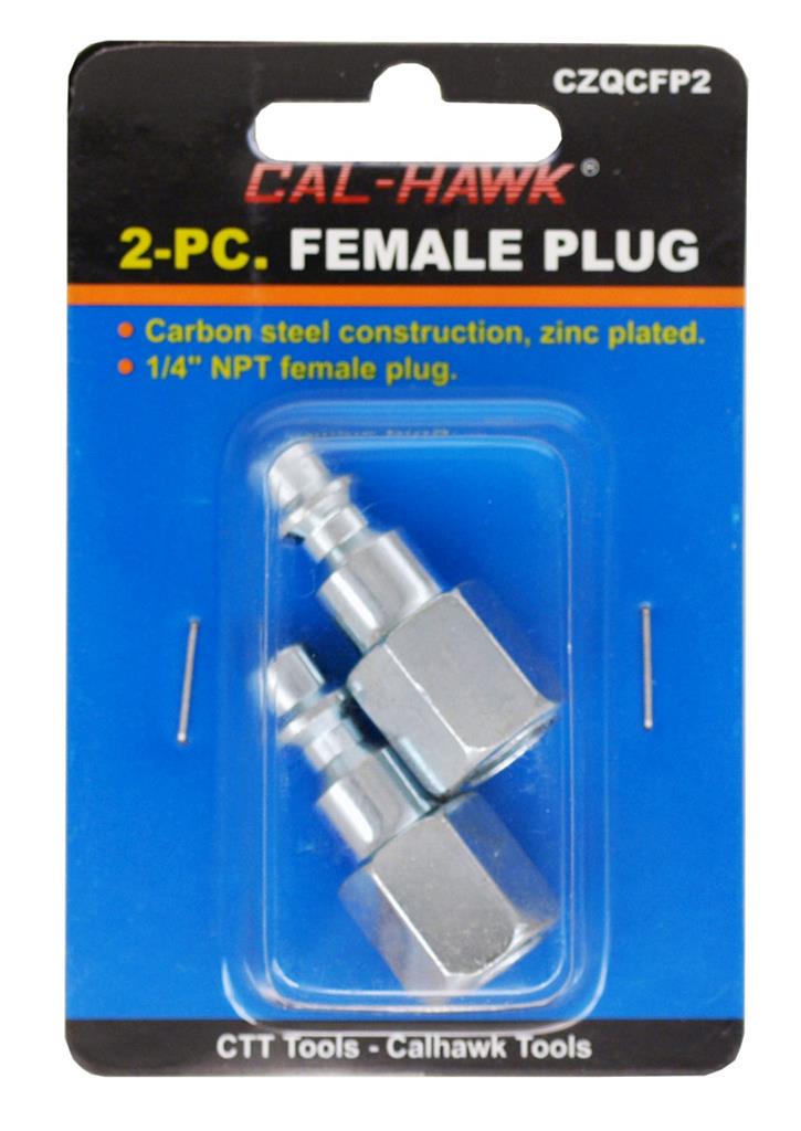 Cal Hawk Tools 2-Pc Female Plug Set