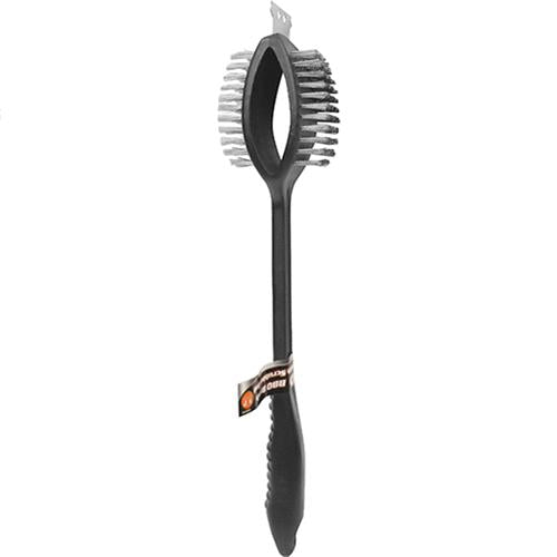 IIT 17" BBQ Brush 2-Sided with Scraper, Pack of 1