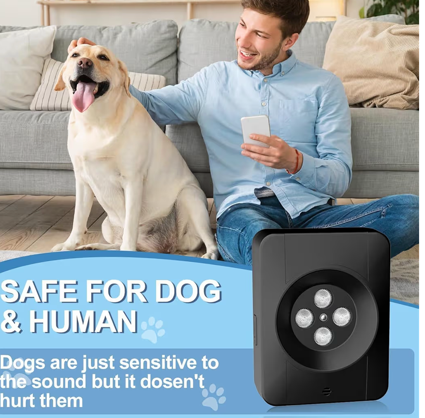 RECHARGEABLE ANTI BARK BOX DOGS