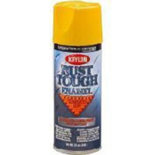 Krylon Rust Tough Enamel Gloss Sun Yellow 12 Oz