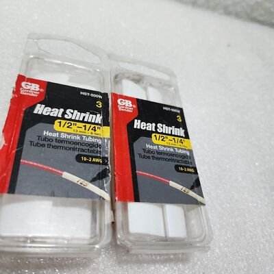 Gardner Bender Heat Shrink Tubing 1/2 In. X 4 In.