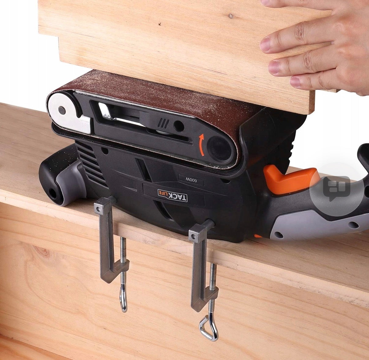 Tacklife B10 belt sander combine harvester 600W adjustable large set