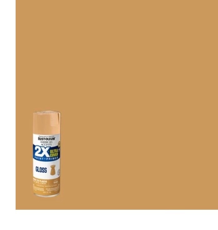 Rust-Oleum American Accents Gloss Khaki Spray Paint, 12 Oz