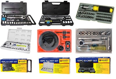 CAMCO Reversible Ratchet Screwdriver 41pc Set with Bits and Socket