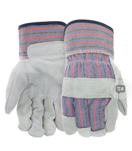 Large Leather
Construction Gloves 1 pair