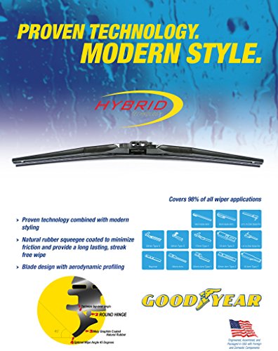GOODYEAR Hybrid Wiper Blade 17" - 1 Pack