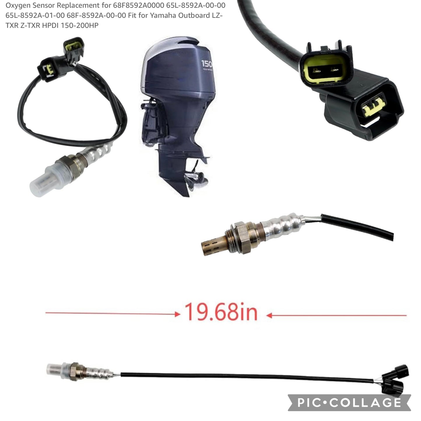 OXYGEN SENSOR REPLACEMENT FOR YAMAHH OUTBOARED 150-200 HP