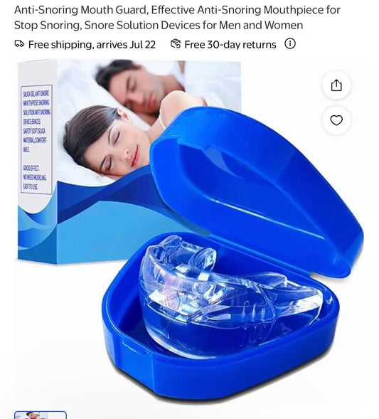 ANTI SNORING MOUTH GUARD