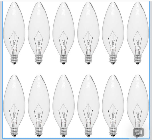 12-Pack 60 Watt Light Bulbs