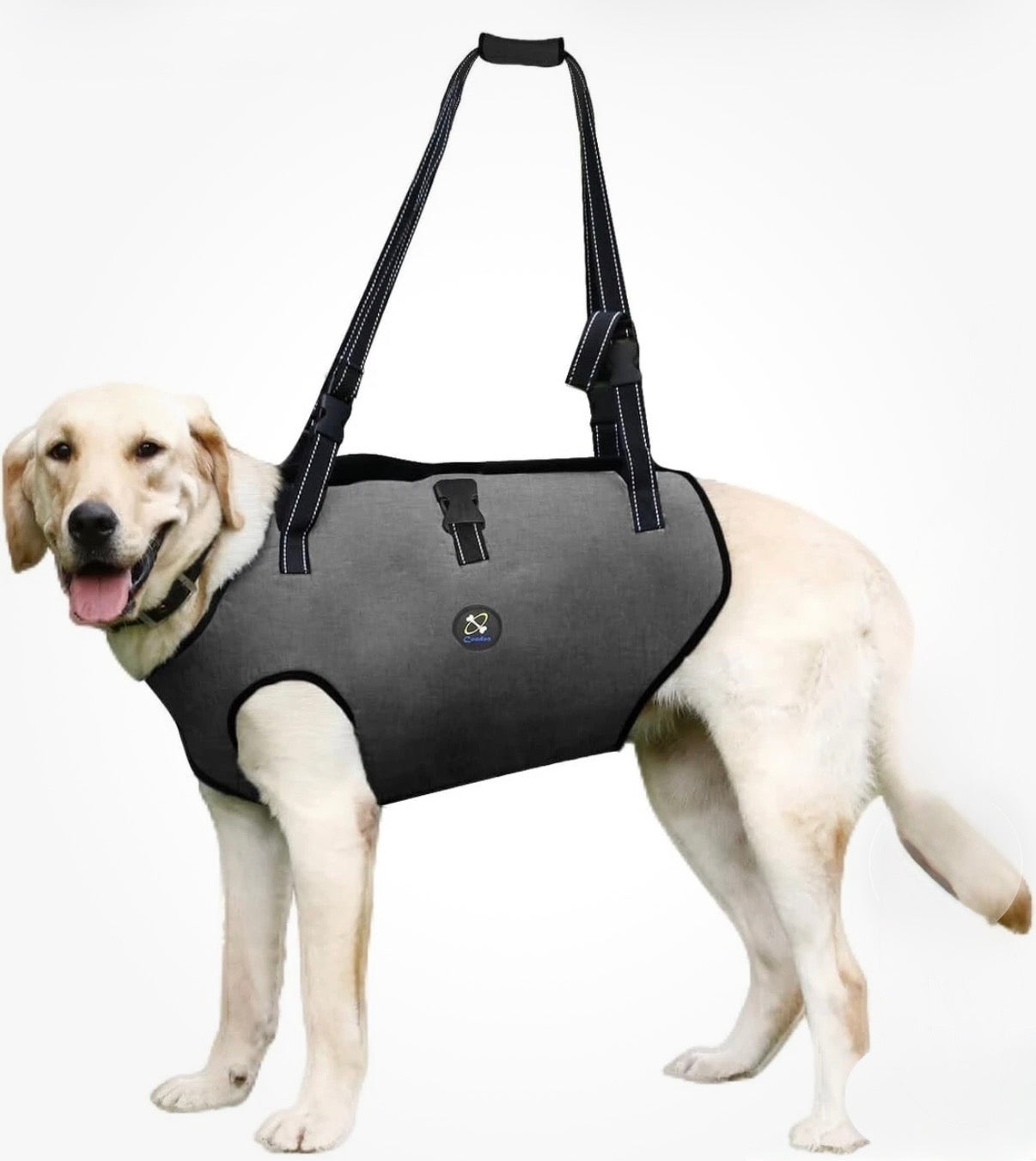 Coodeo Dog Lift Harness, Pet Support & Rehabilitation Sling Lift Adjustable   SZ XL