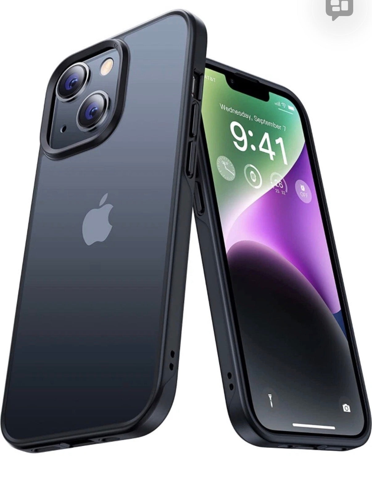 Casekoo LC ZJ Series Cellphone Case iPhone 13/14 Black  comes with stand +bag