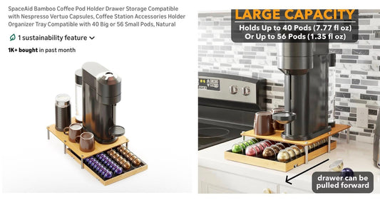 COFFEE POD HOLDER