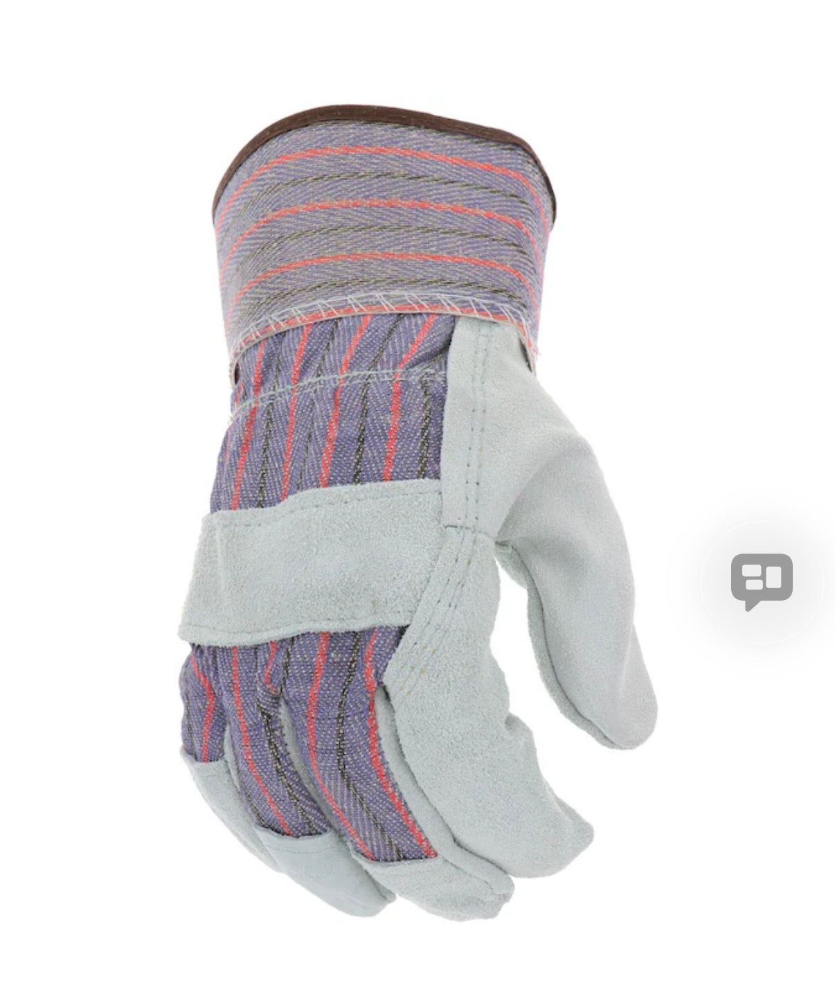 Large Leather
Construction Gloves 1 pair