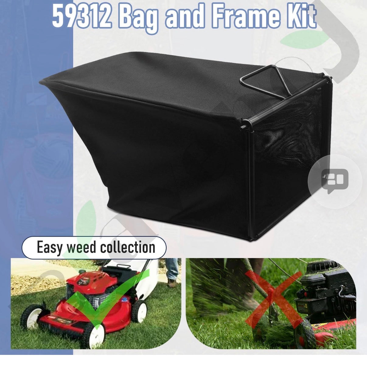 Braveboy 59312 Bag and Frame Kit Compatible