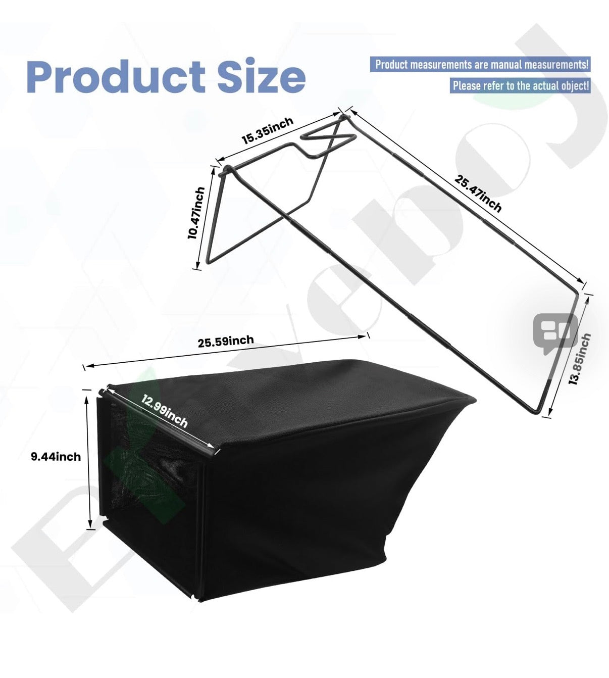 Braveboy 59312 Bag and Frame Kit Compatible
