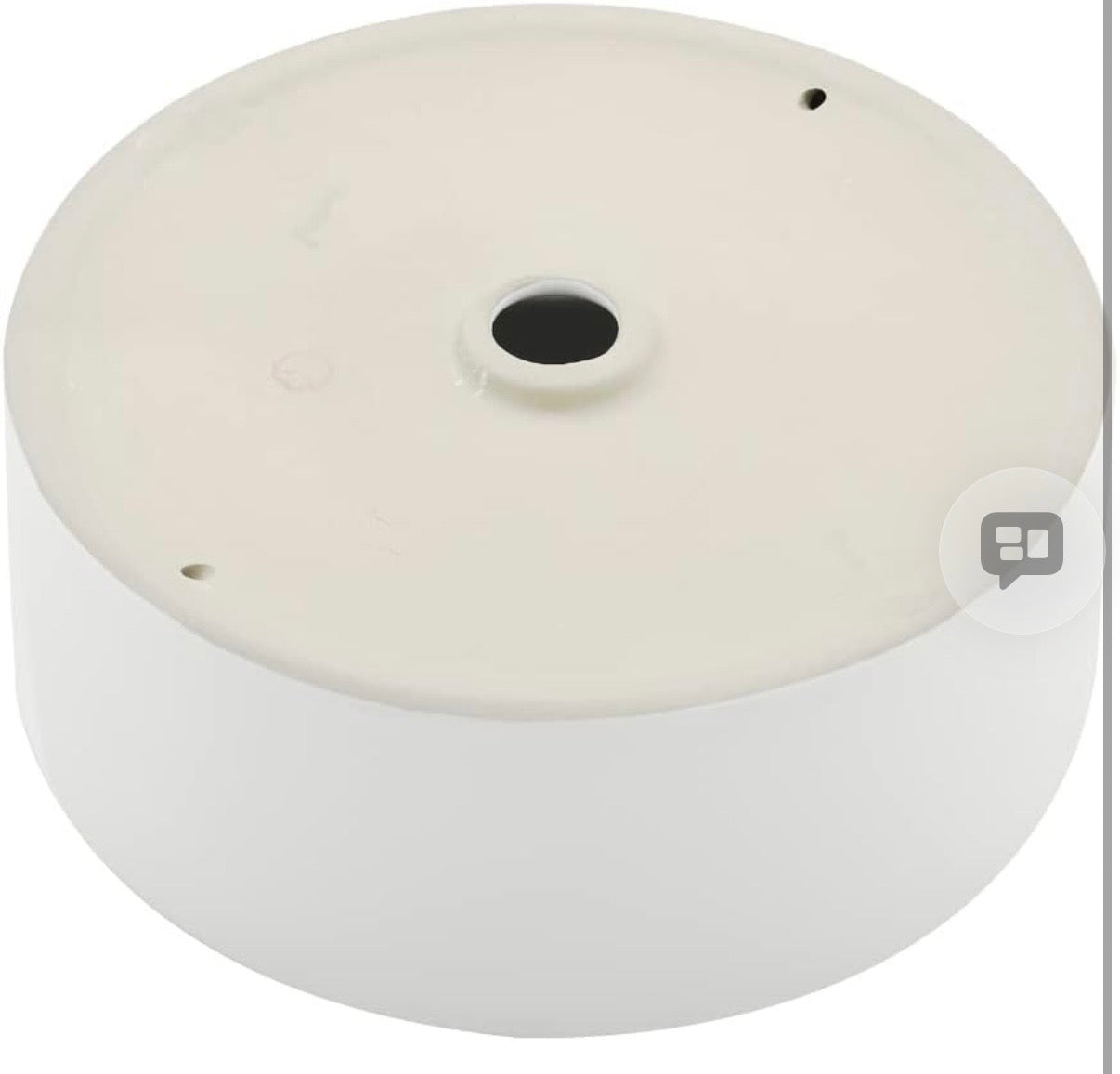 White Round Vessel Sink, BoomHoze 16"x16" Modern Countertop Circle White Porcelain Ceramic Bathroom Sink Above Counter Art Washing Basin