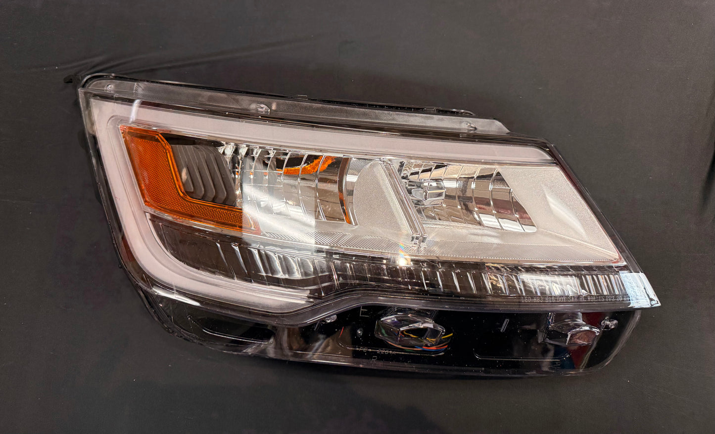 2016-2018 Ford Explorer Sport Black LED Headlight Right Passenger Sid OEM