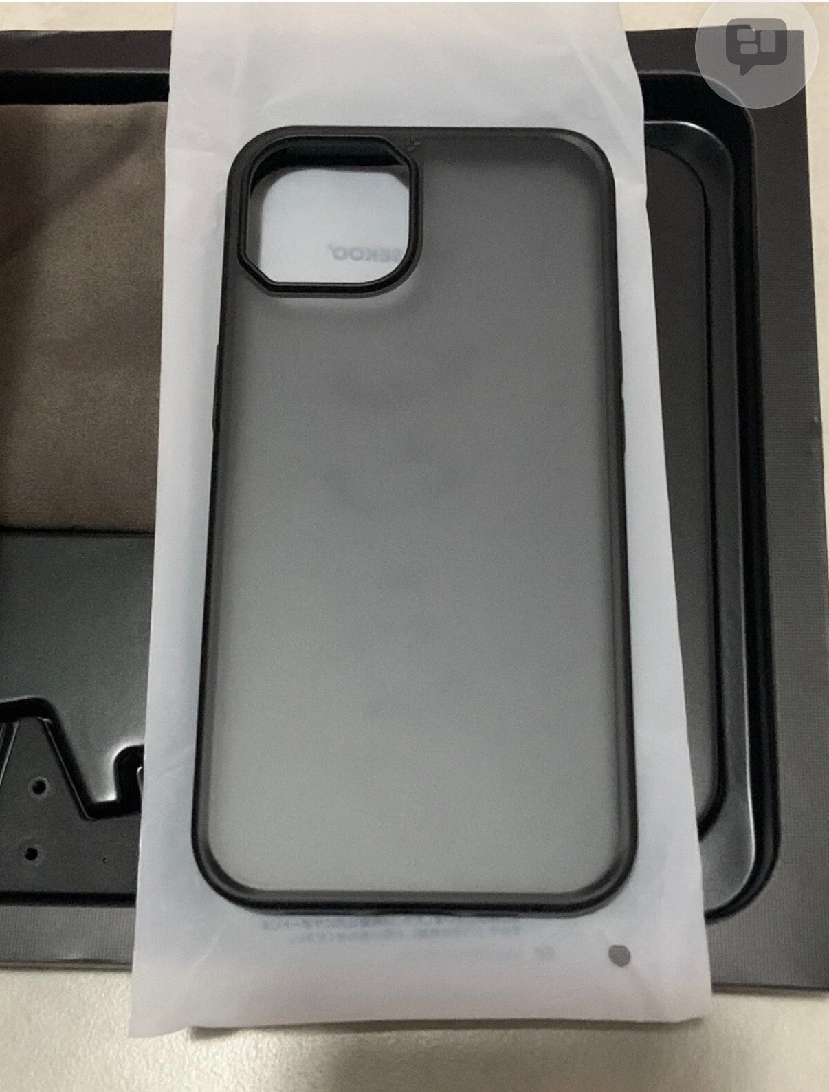 Casekoo LC ZJ Series Cellphone Case iPhone 13/14 Black  comes with stand +bag