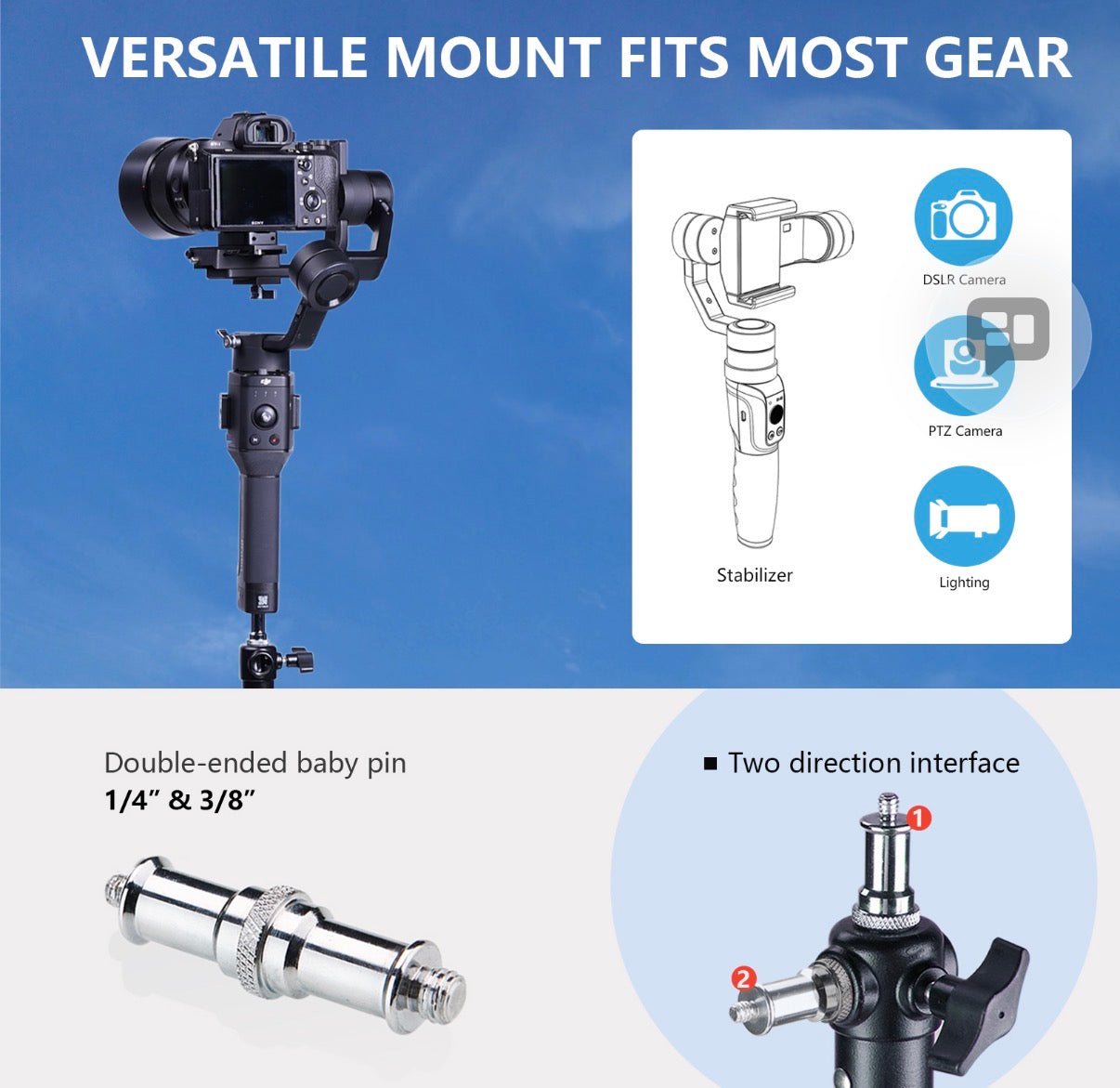 16′ Tall Tripod Light Stand TT480