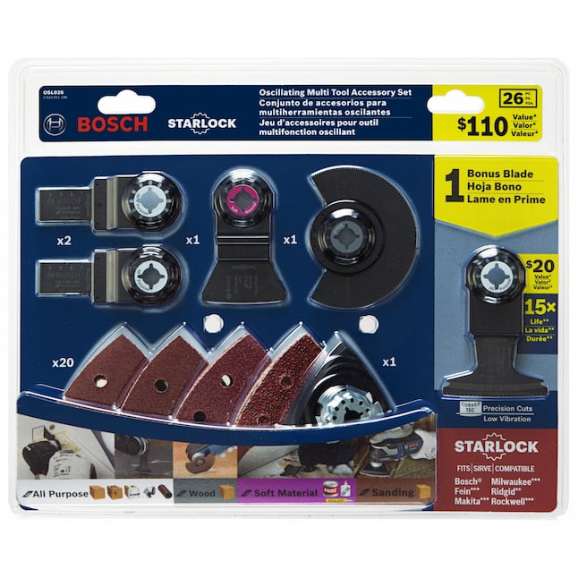 BOSCH Starlock 26Pc Replacement Set # OSL026