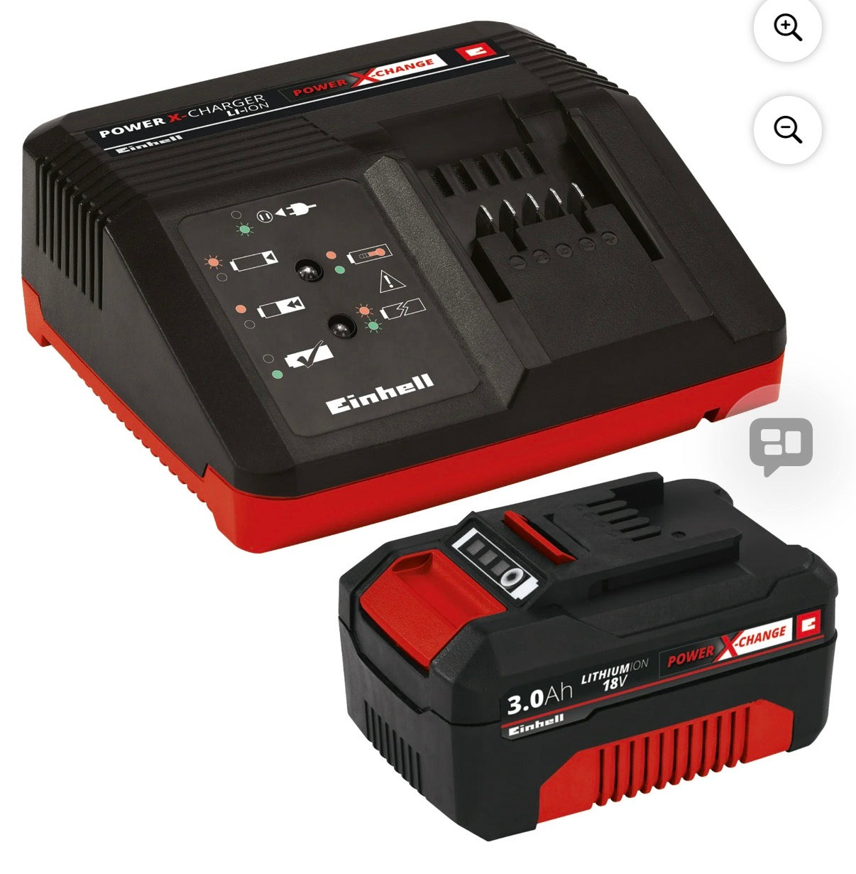 Einhell 18 volt 6 inch cordless tree pruning saw with battery and charger