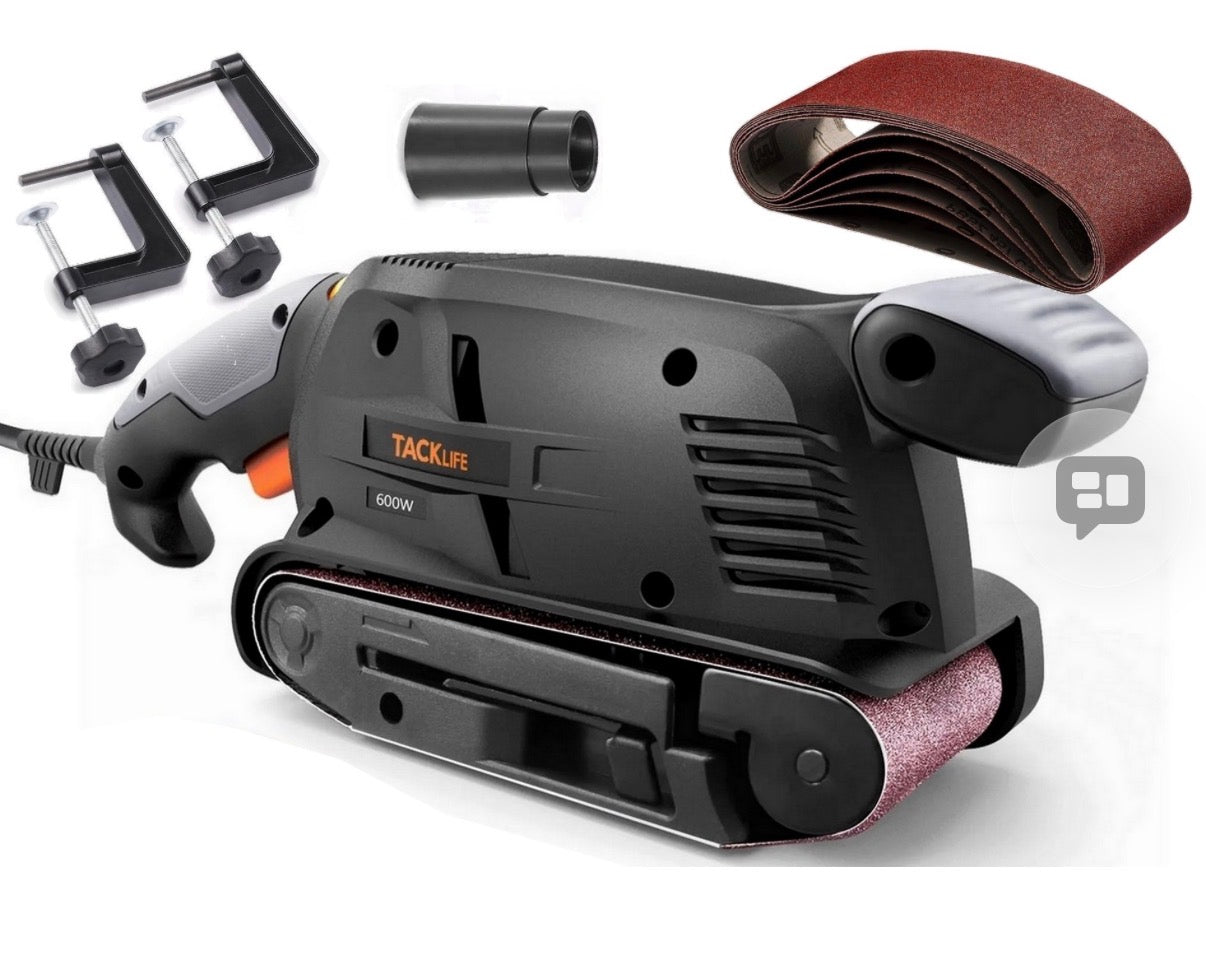 Tacklife B10 belt sander combine harvester 600W adjustable large set