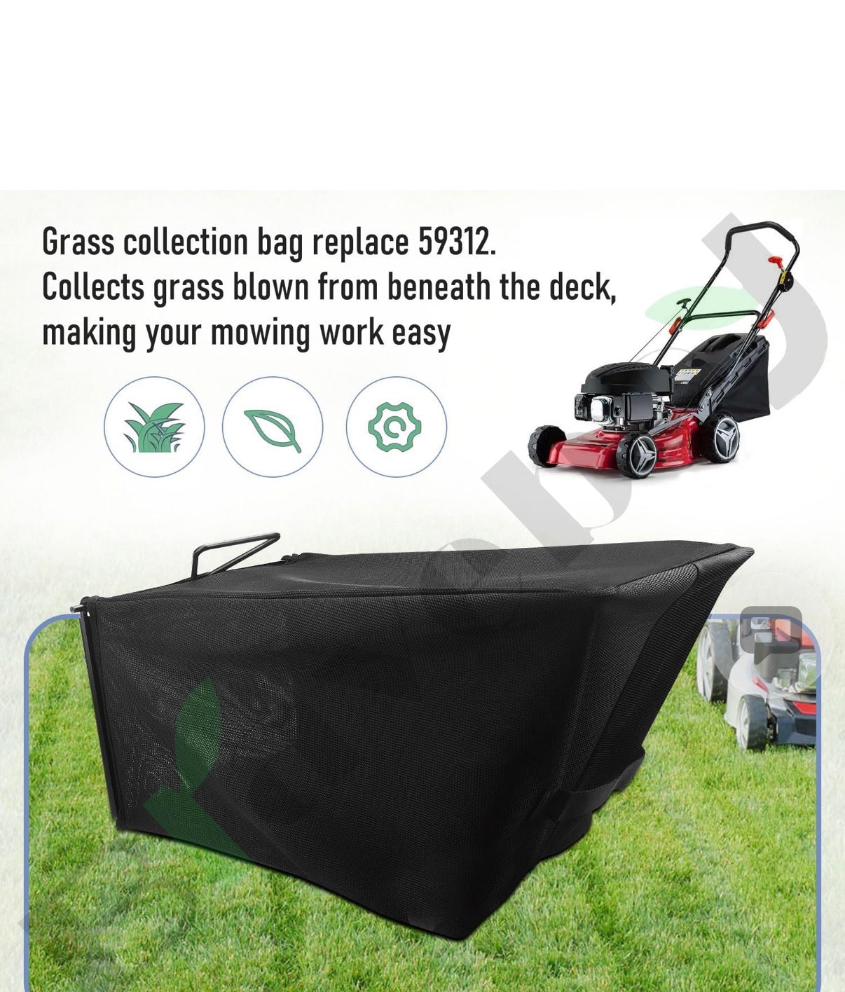 Braveboy 59312 Bag and Frame Kit Compatible