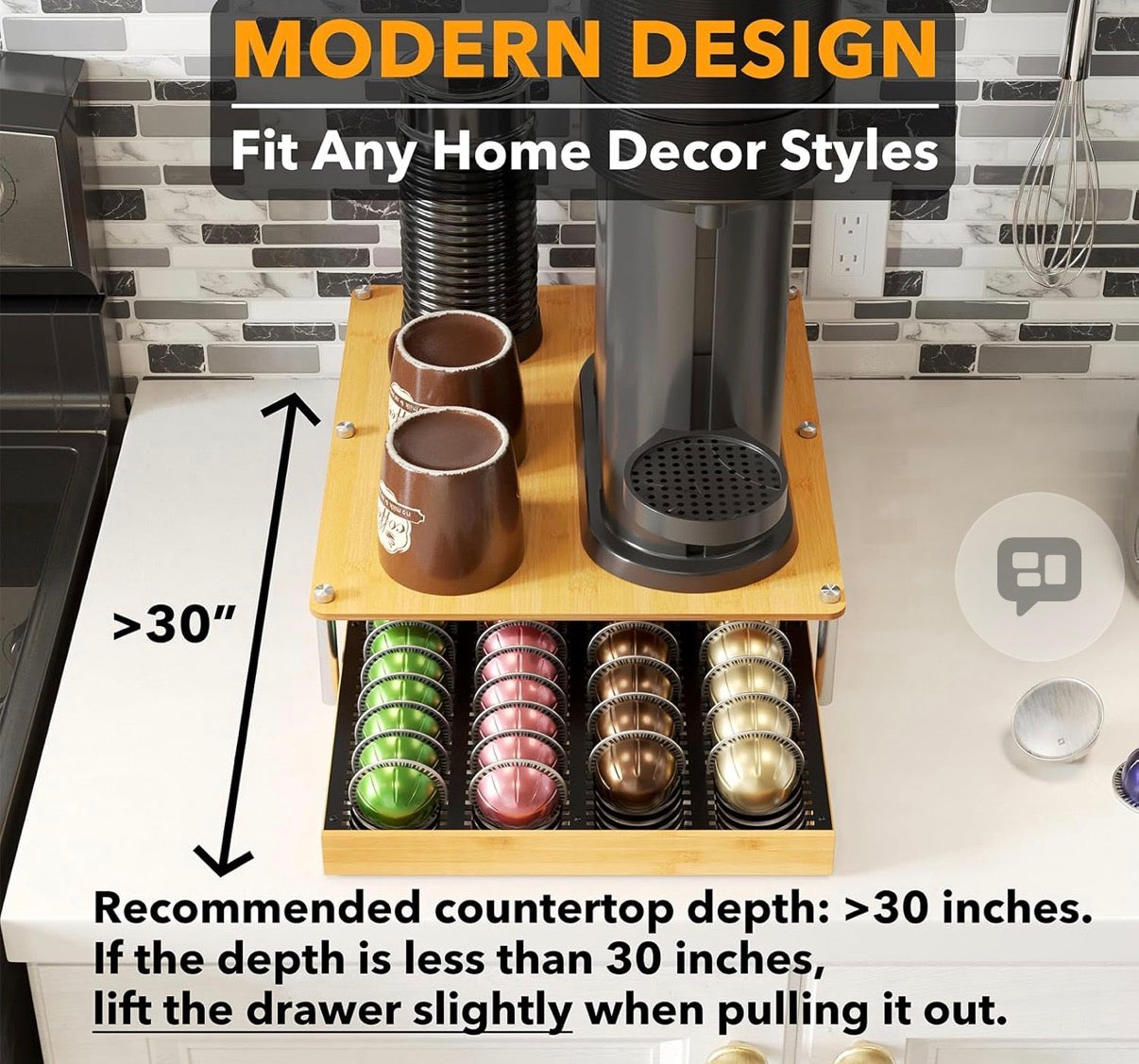 COFFEE POD HOLDER
