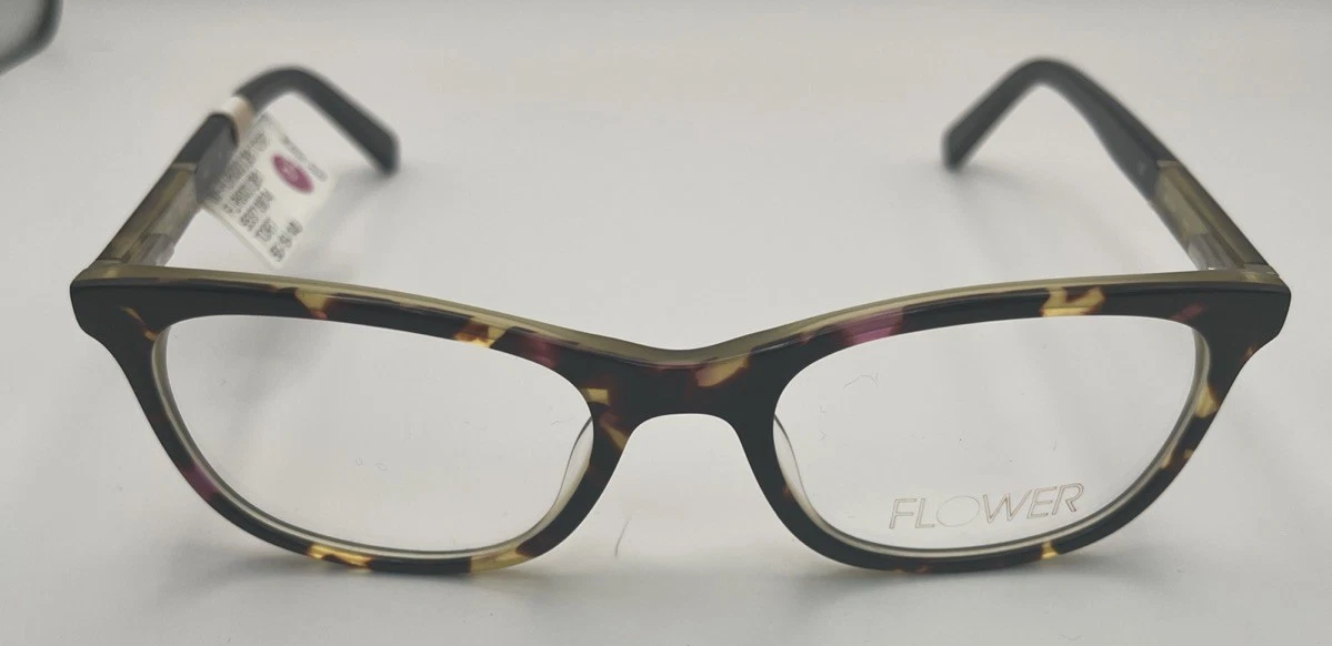 Flower Eyewear Maggie 6003 281 Tortoise 50-19-140 Flex Hinge