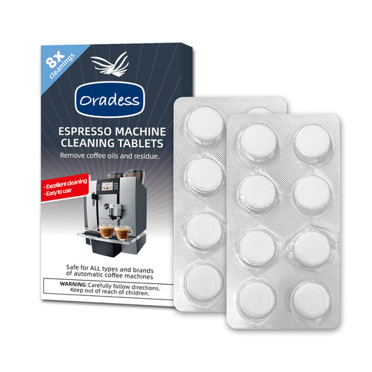 ESPRESSO MACHINE CLEANING TABLETS SAFE FOR ALL TYPES AND BRANDS