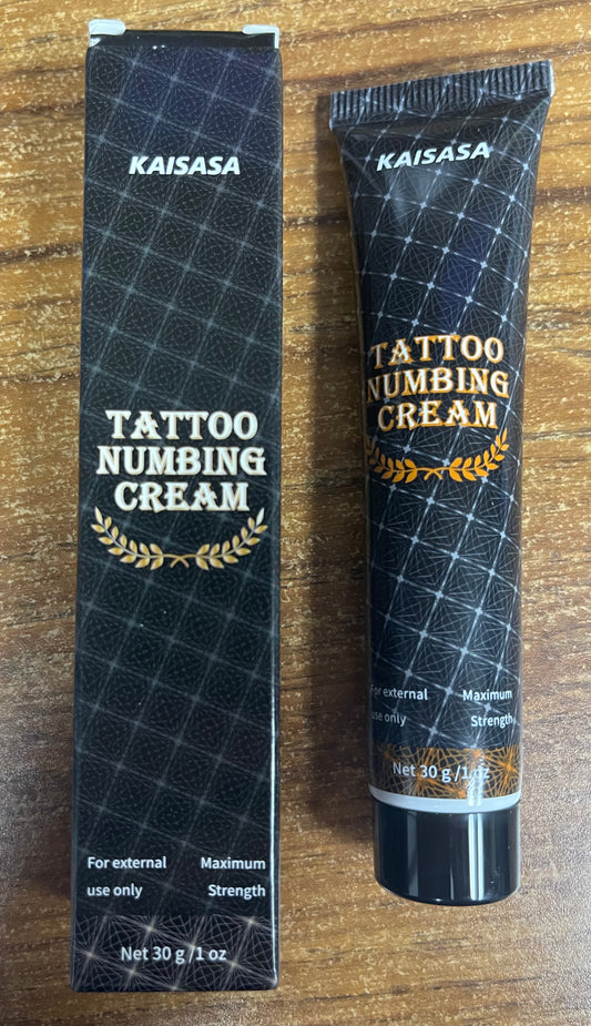 TATTOO NUMBING CREAM 1 OZ TUBE
