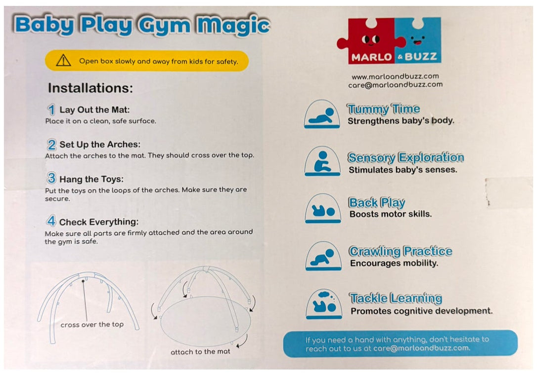 BABY PLAY GYM SUNNY DAY DESIGN