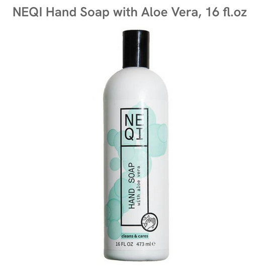 NEQI HAND SOAP WITH ALOE VERA 16 FL OZ