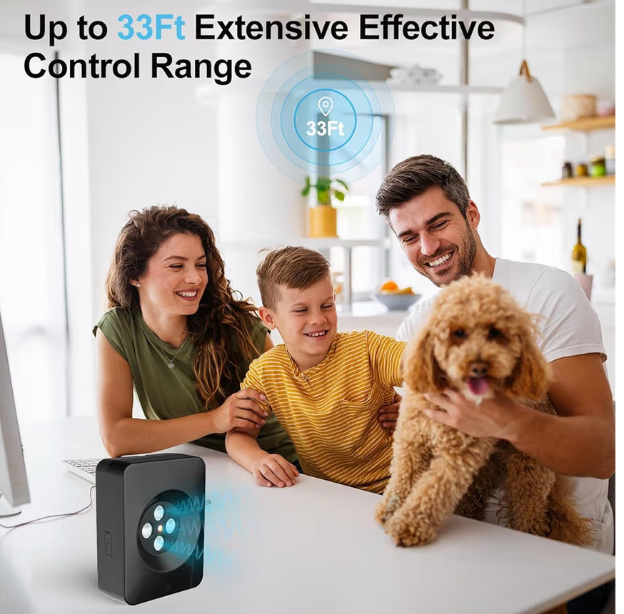 RECHARGEABLE ANTI BARK BOX DOGS