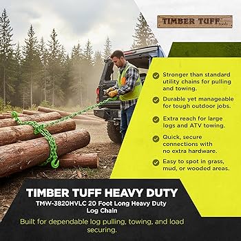 Wood Tuff Tow Transport Chain