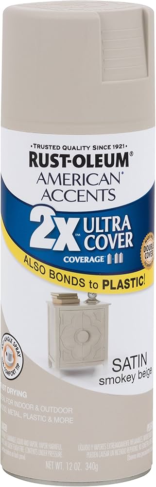 Rust-Oleum American Accents Gloss Khaki Spray Paint, 12 Oz