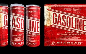 GASOLINE 20OZ TUMBLER W/LID