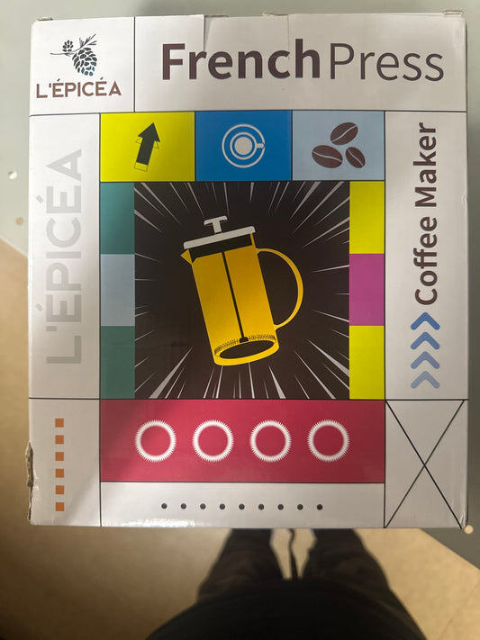 L'Épicéa French Press Coffee Maker