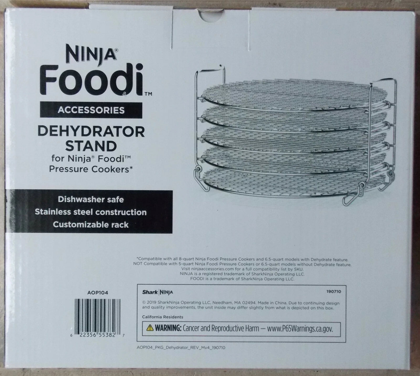DEHYDRATOR RACK FOR NINJA FOODI ACCESSORIES 5 LAYER